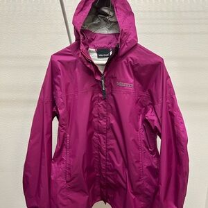Marmot Women's Fuchsia PreCip Eco Rain Jacket